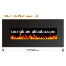 38 INCH wall mounted led fireplace